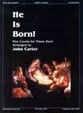 He Is Born piano sheet music cover